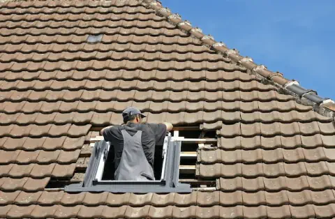 Pose de velux - Langonnet